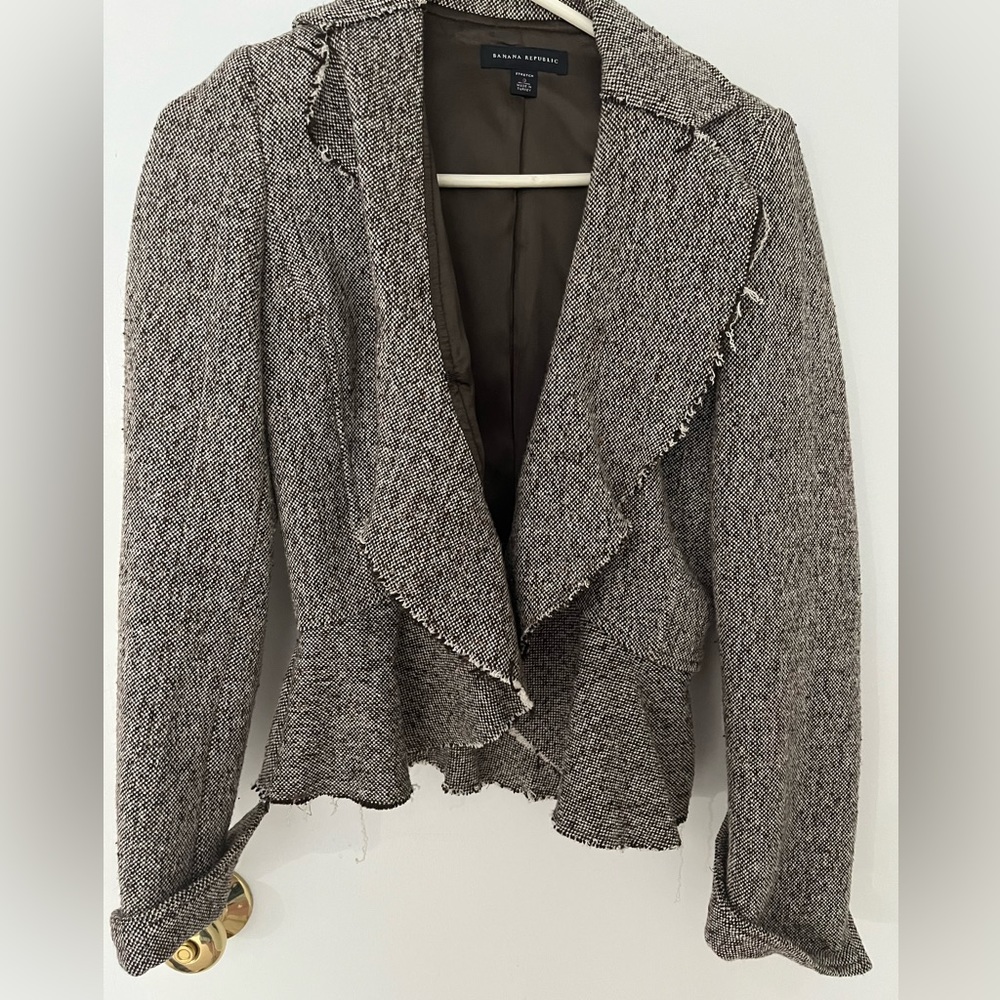 Vintage Banana Republic peplum blazer